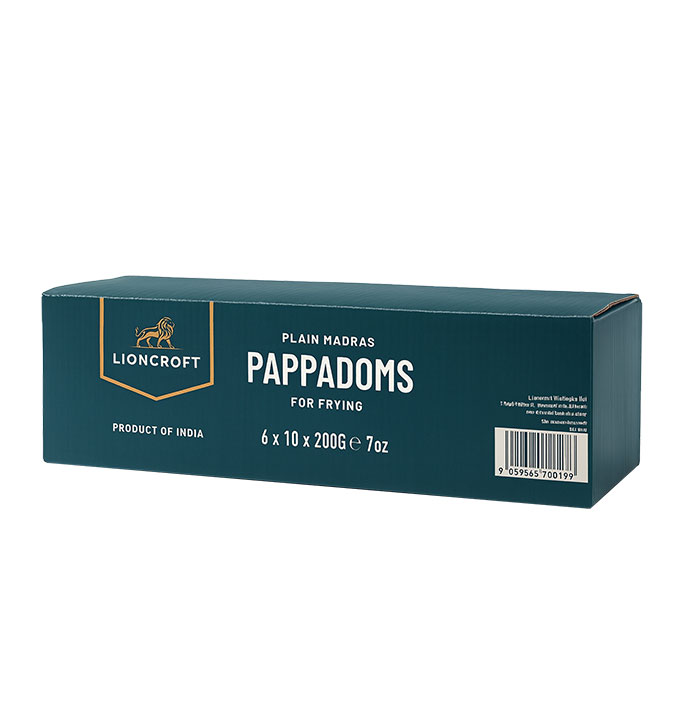 Plain Madras Pappadoms