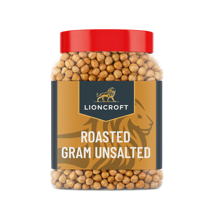 Roasted and Unsalted Chana Gota