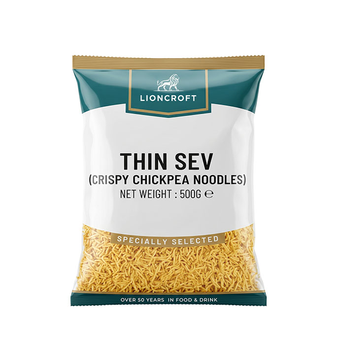 Thin Sev (Crispy Chickpea Noodles)