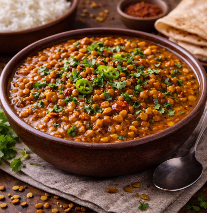 Moth Bean Curry (Matki Masala)